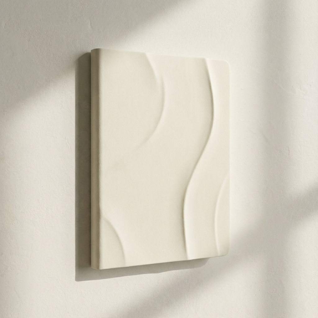 シンプルな紙のノート