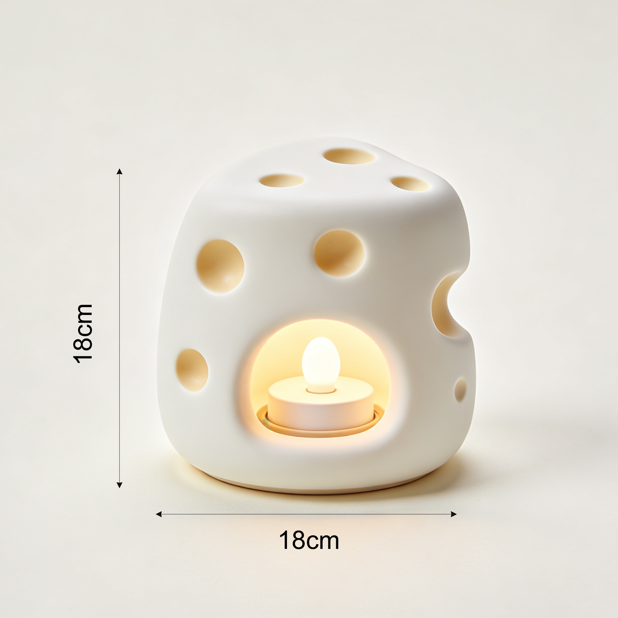 Zestaw lamp serowych jako dekoracja kuchni