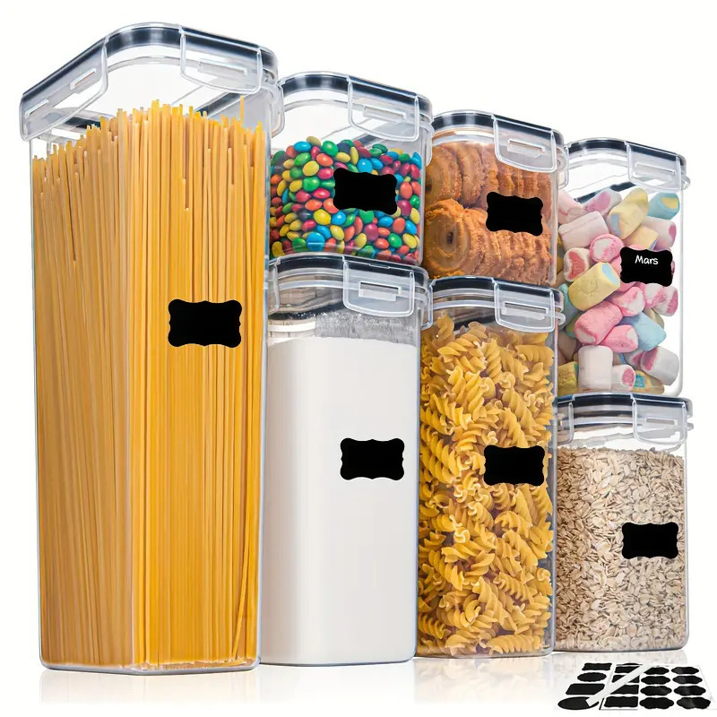 帶標籤食品儲物盒