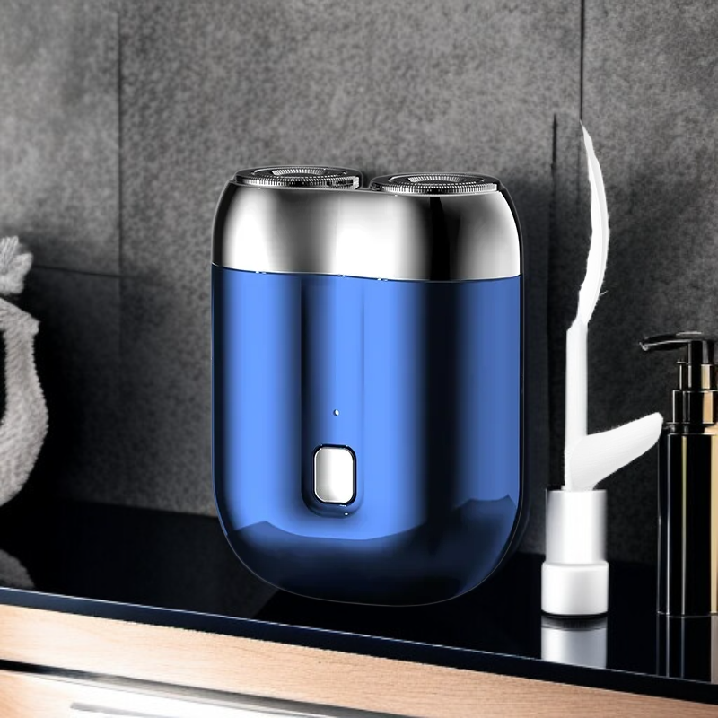 携帯用デュアルヘッド電気シェーバー