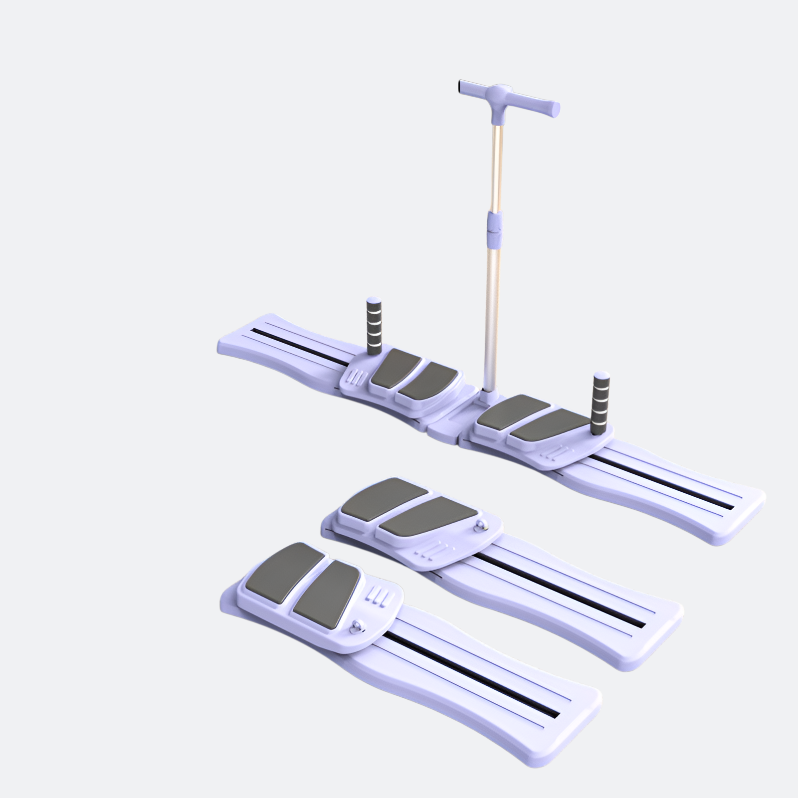 لوحة تمارين البطن من النوع المنقسم، لوحة بيلاتيس متعددة الوظائف للاستخدام المنزلي.