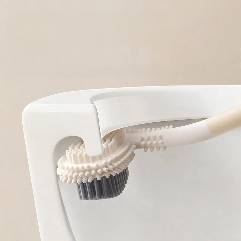 ゴルフボール型両面トイレブラシ（3個セット）