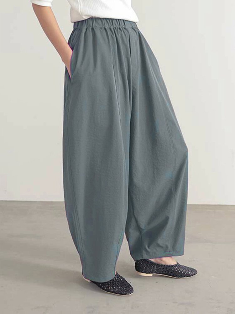 Monolly 春夏用バルーンワイドパンツ