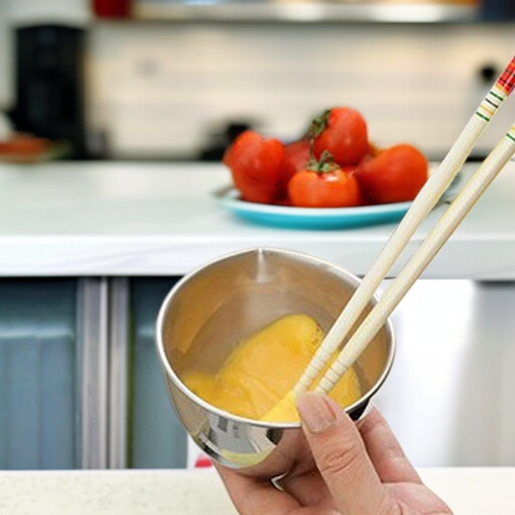 Shimomura Mini Stainless Steel Bowls (Set of 3) with Measuring Cup