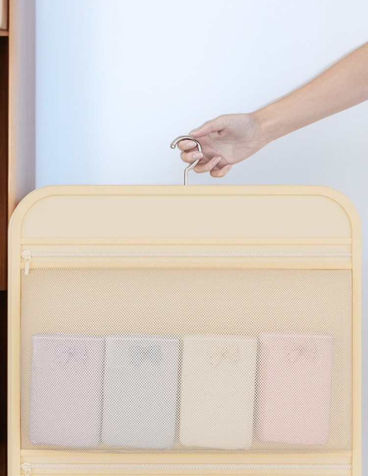 Dormitory wardrobe organizer for socks and underwear