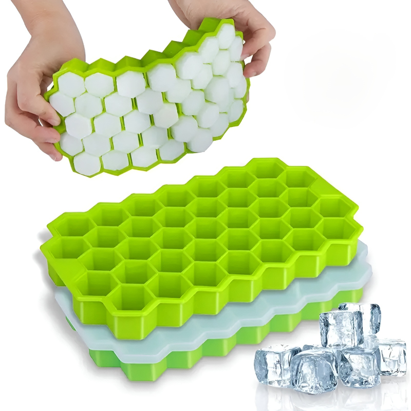 Honeycomb ice cube tray