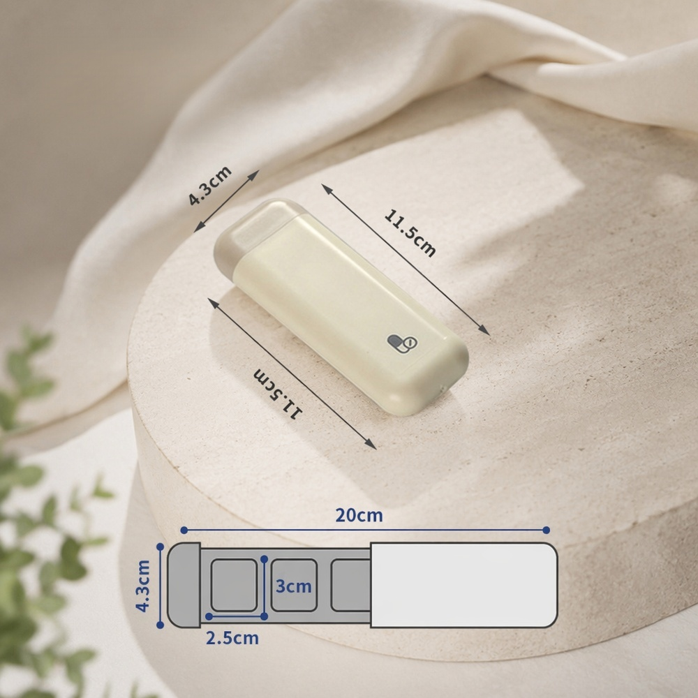 Accessoire santé pour organisation quotidienne des médicaments