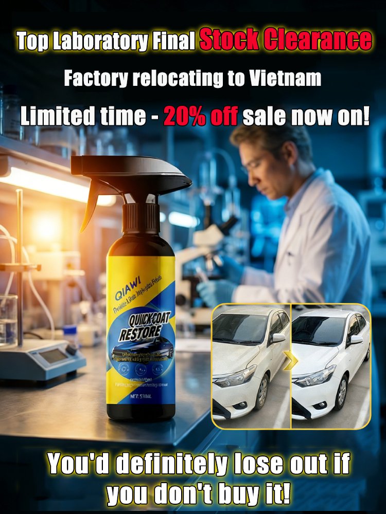 【No Wax. No Car Shop】Car Nano Coating Spray