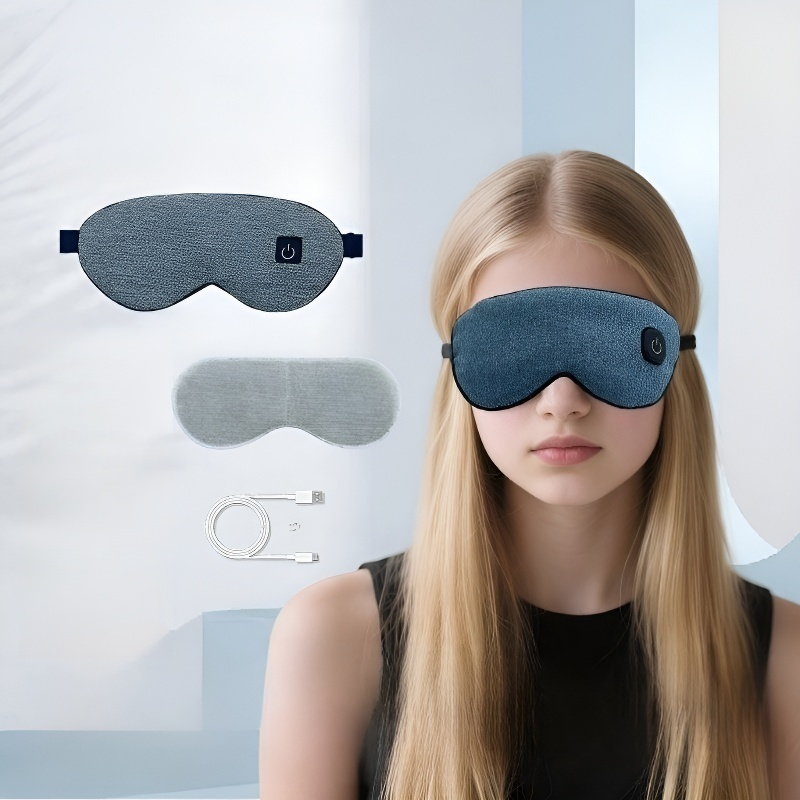 Bylinná nahřívací maska na oči s pelyňkem – úleva od únavy očí