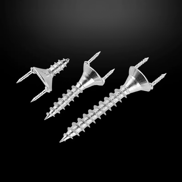 跡が残らないホーン型ピン　化粧パネル・壁・巾木用固定ピン