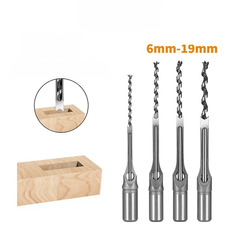 ชุดดอกสว่านเจาะรูสี่เหลี่ยมสำหรับงานไม้