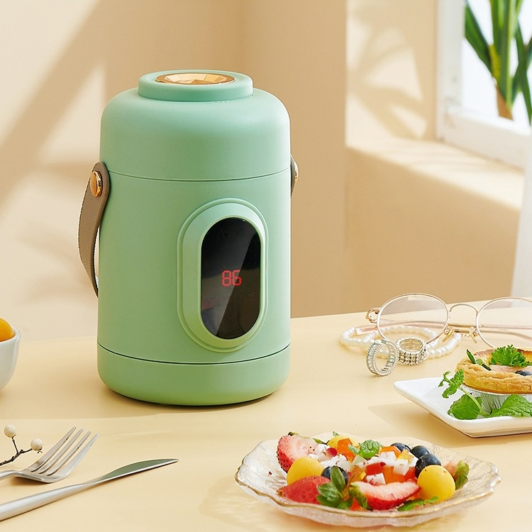 แก้วต้มน้ำซุปไฟฟ้าแบบพกพาเพื่อสุขภาพ