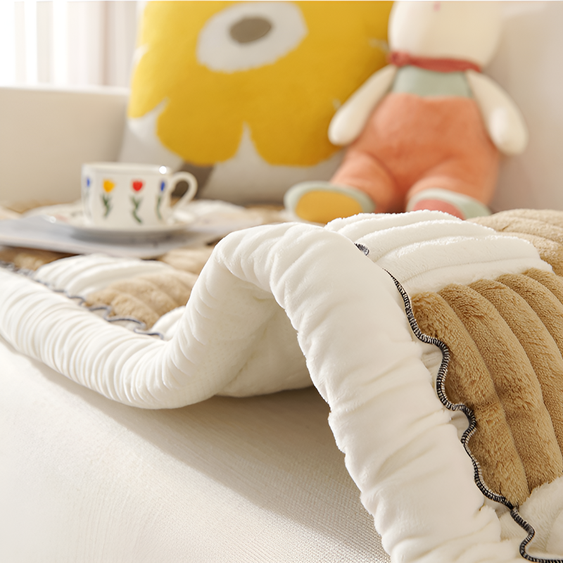 厚手のふかふか滑り止めソファクッション