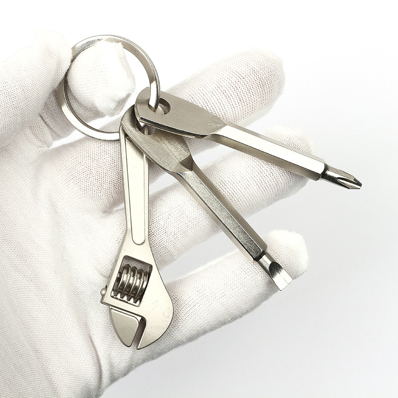 Double-ended Wrench Keychain Multifunction Bottle Opener