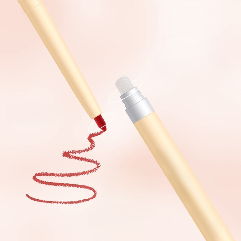 실키 더블 립 라이너 입체적인 트리밍 립스틱 볼륨 립 무광 립 라이너