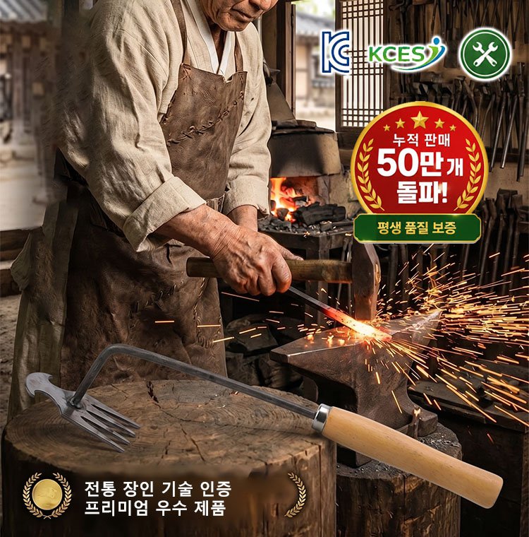 뿌리까지 뽑는 강력 제초기구 