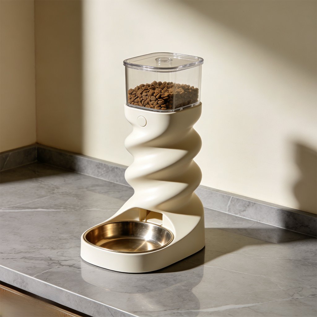 반려동물 자동 타이머 급식기 전체 모습
