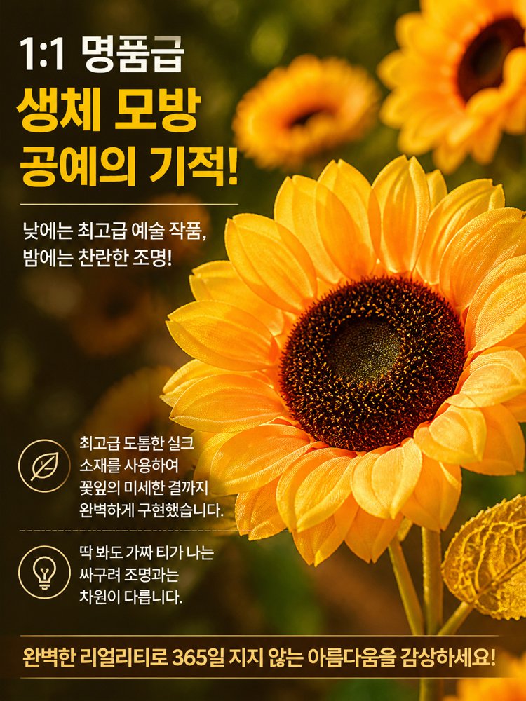태양광 해바라기 정원등 야외 정원용 LED 장식 조명등
