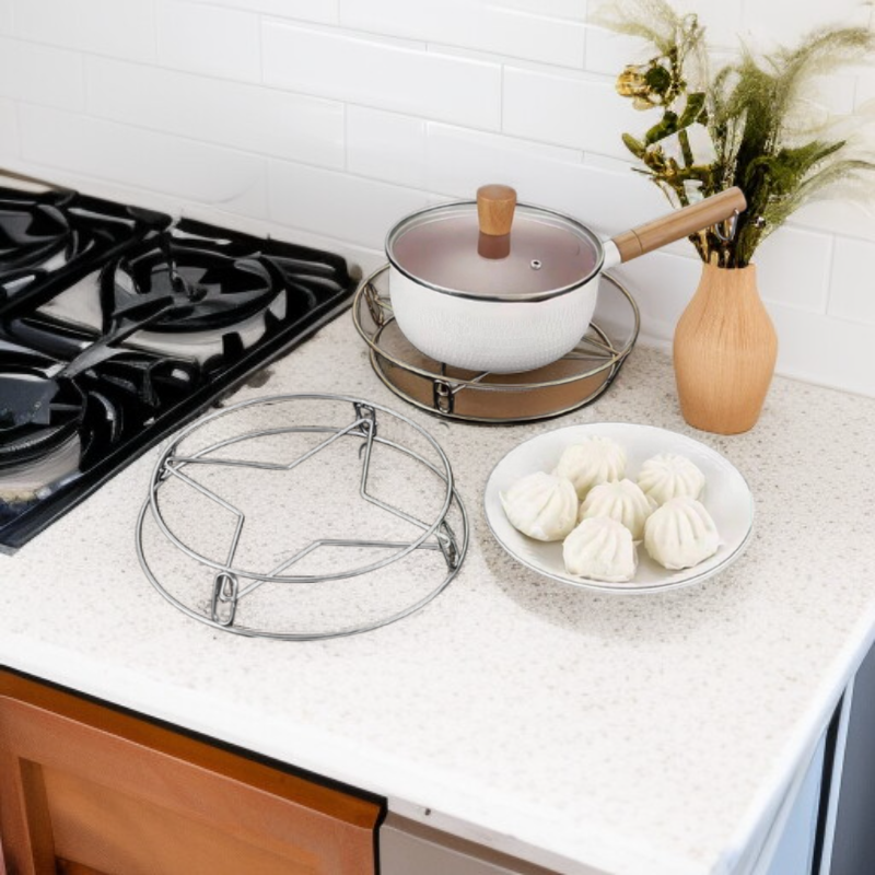 가정용 스테인리스 원형 웍 홀더 열선반