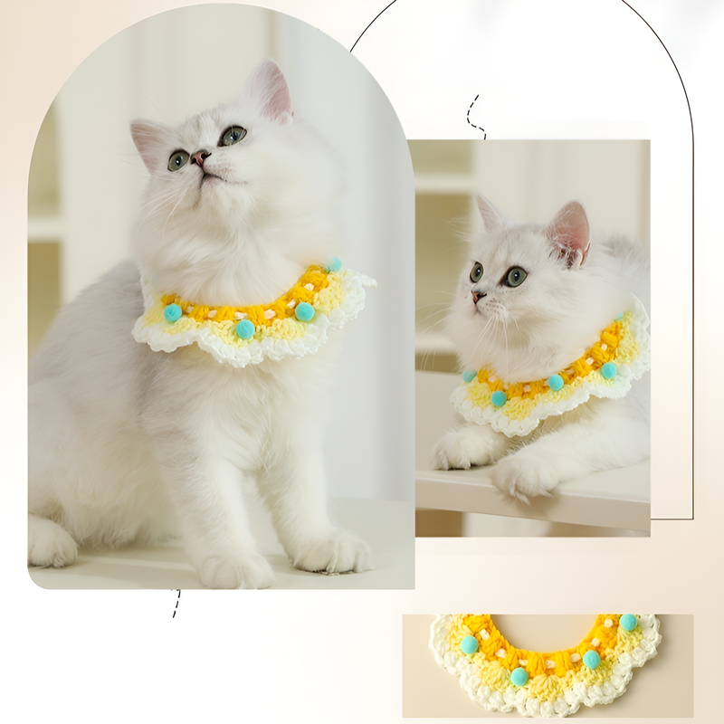 ペット猫ファッション首輪 アクセサリーネックレス