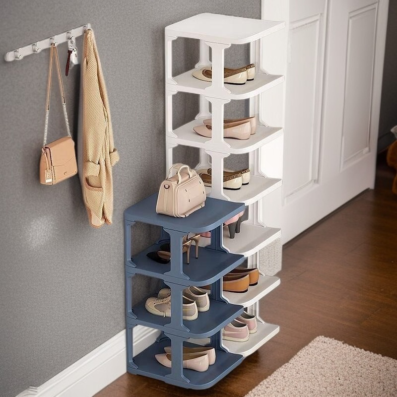 玄關門口耐用鞋架組裝簡易