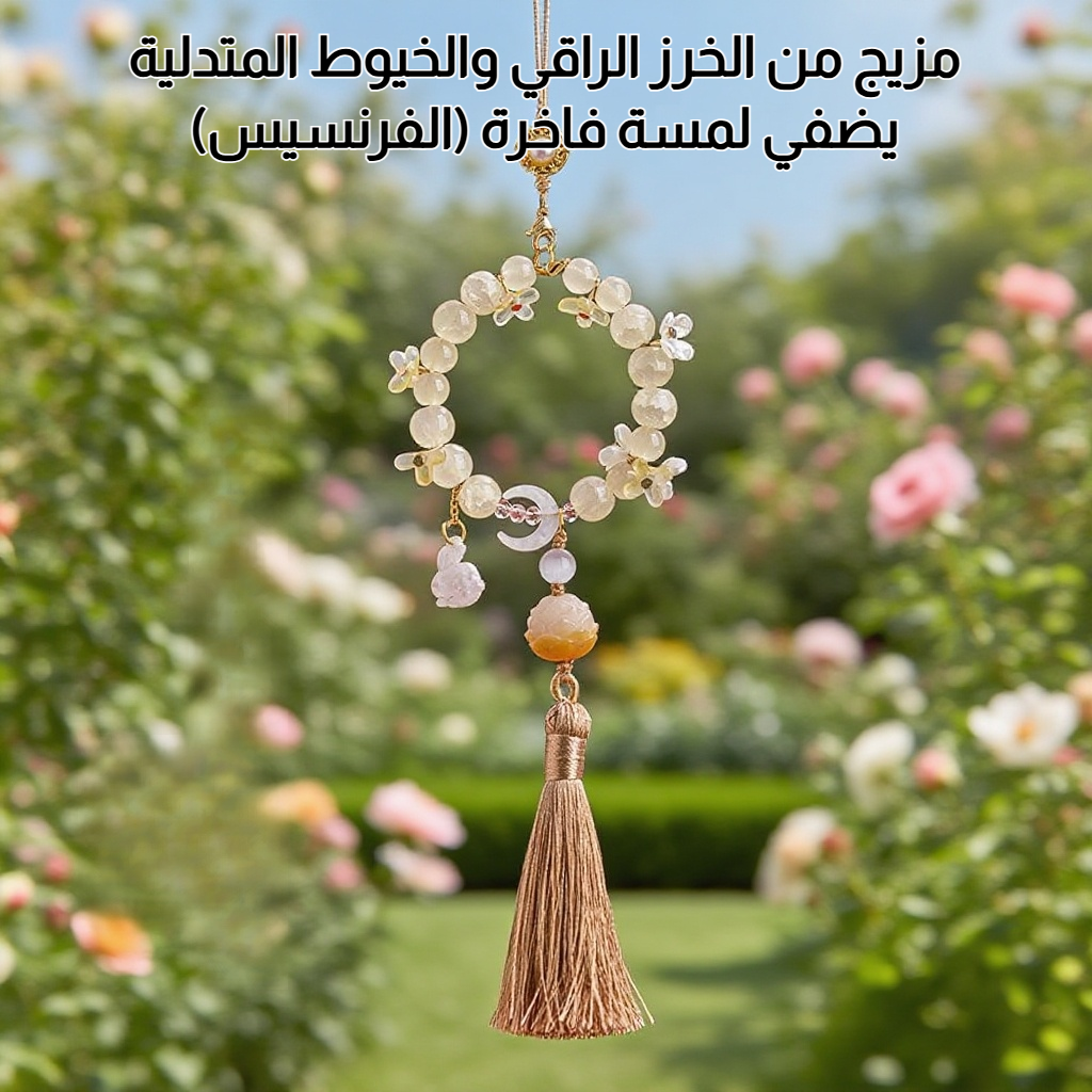 قلادة سيارة أمان عالية الجودة بتصميم شرابة أنيقة