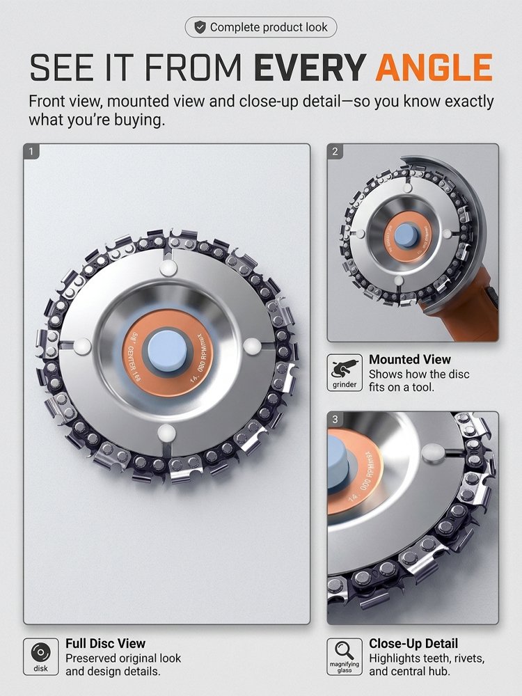 Black Diamond Angle Grinder High-Speed Cutting Disc