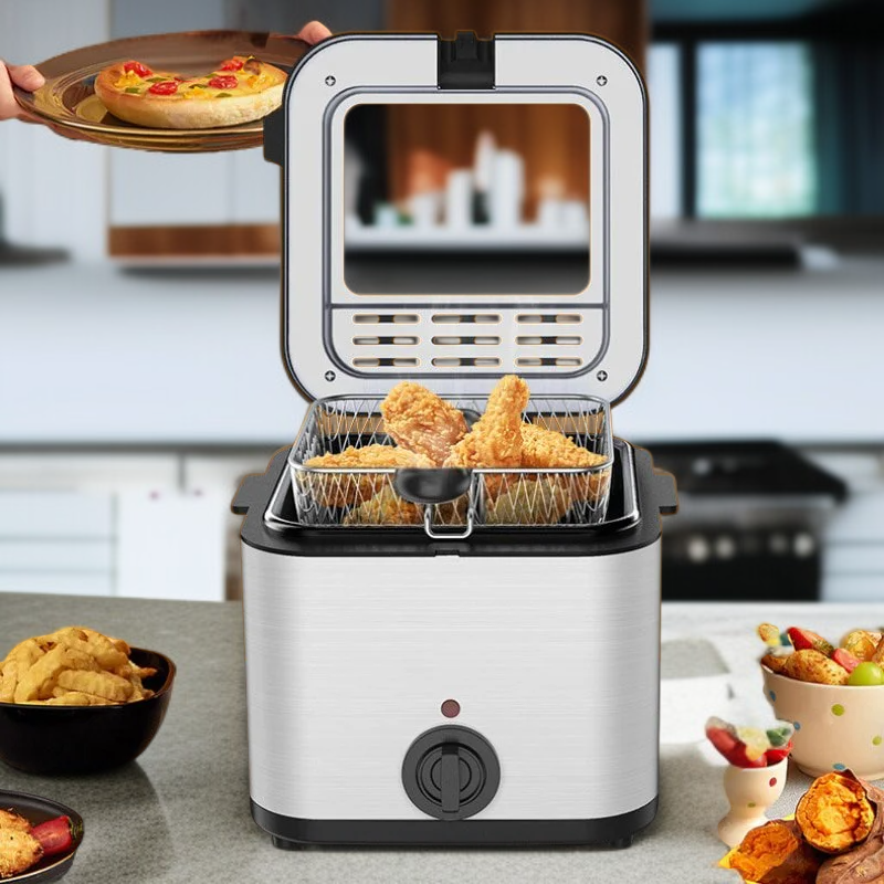 미니 가정용 치킨 감자 핫도그 소형 전기튀김기
