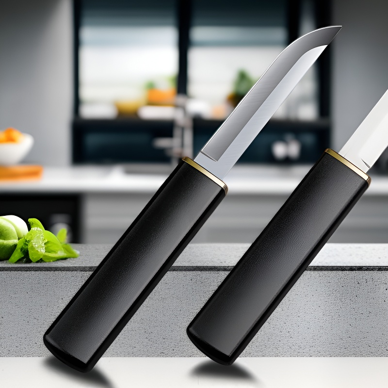 날카로운 양날 스테인리스 스틸 가정용 과일 및 채소 발골 칼