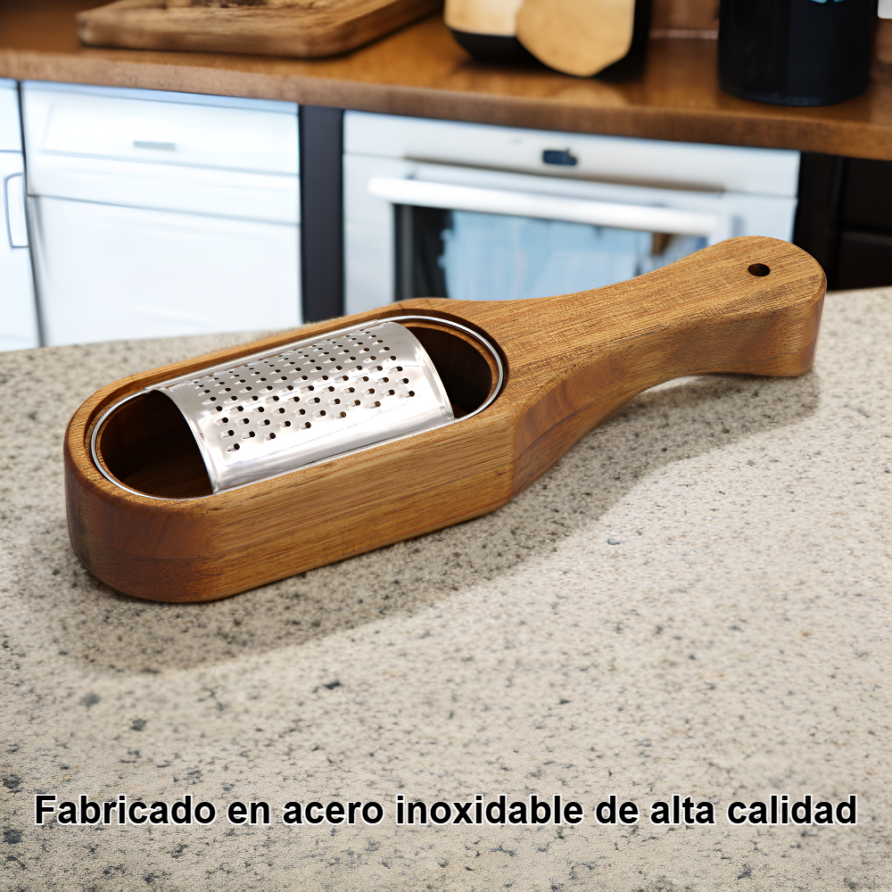 Rallador de queso de acero inoxidable
