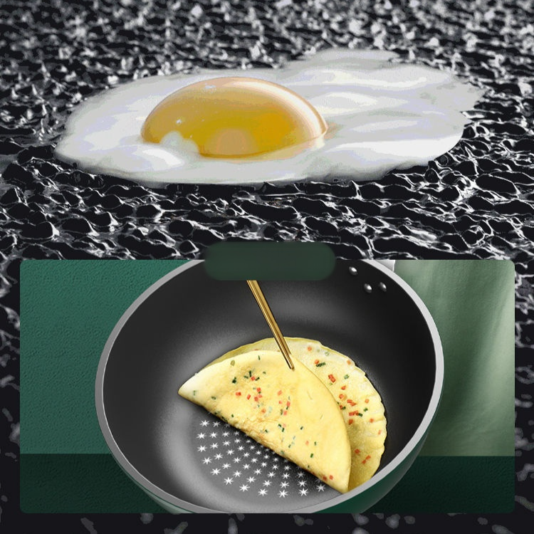 Upgraded Crystal Non-stick Wok