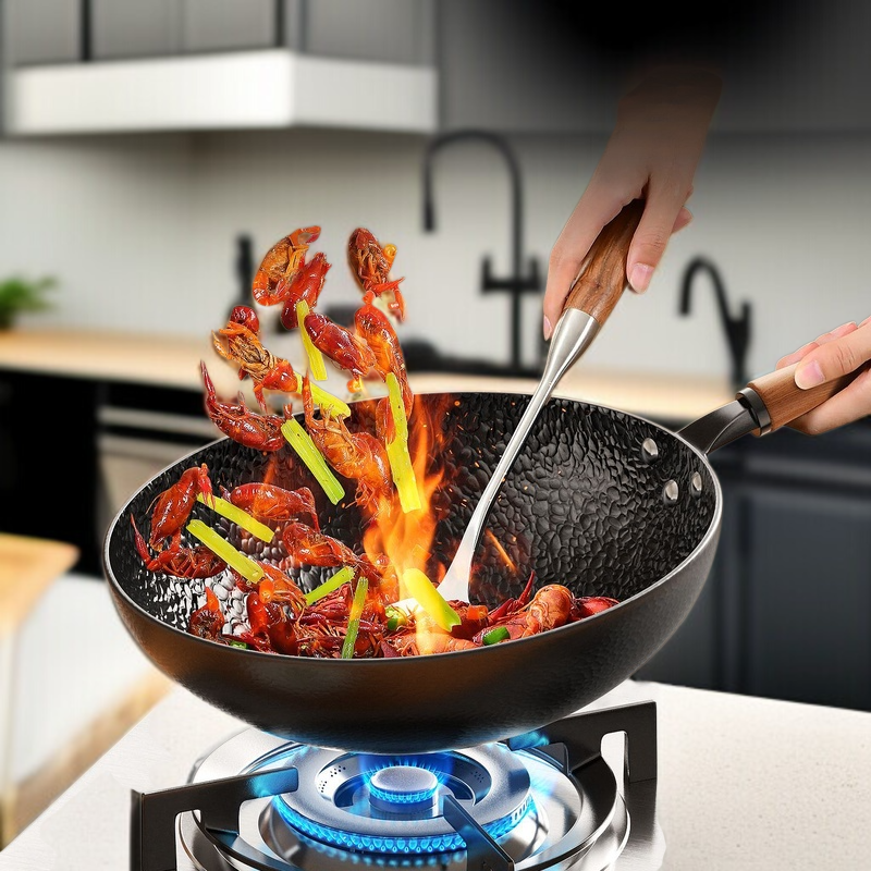 Gusseisentopf mit ergonomischem Griff