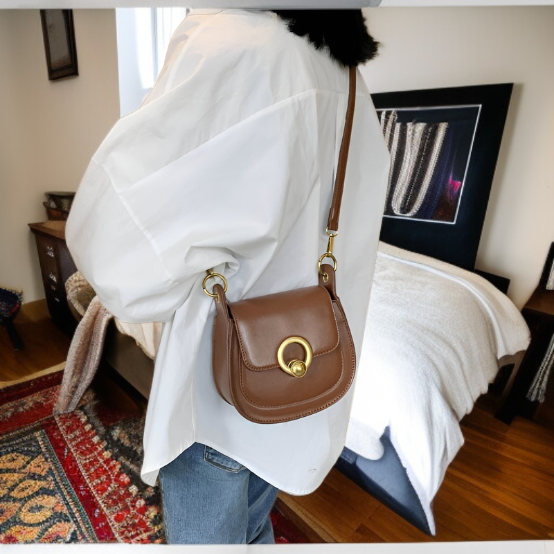 حقيبة يد عصرية بطراز رجعي