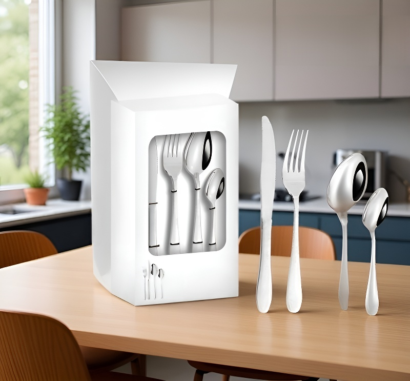 モダンな食卓に映えるカトラリー