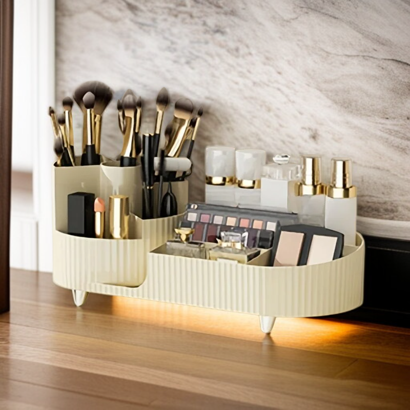 메이크업 브러쉬 홀더, 스킨케어 화장품 디스플레이 케이스, 화장대 및 조리대 적합