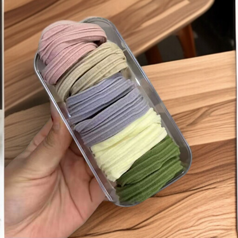 Long-lasting elastic rubber band with reinforced thickness