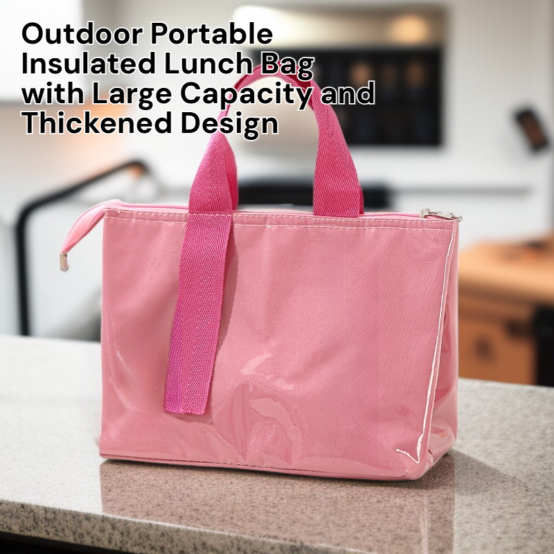Bolsa Térmica Portátil para Almuerzo, Gran Capacidad y Diseño Reforzado
