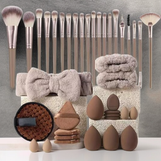 메이크업 퍼프 세트 대형 미용 도구 조합 세트 세안 퍼프