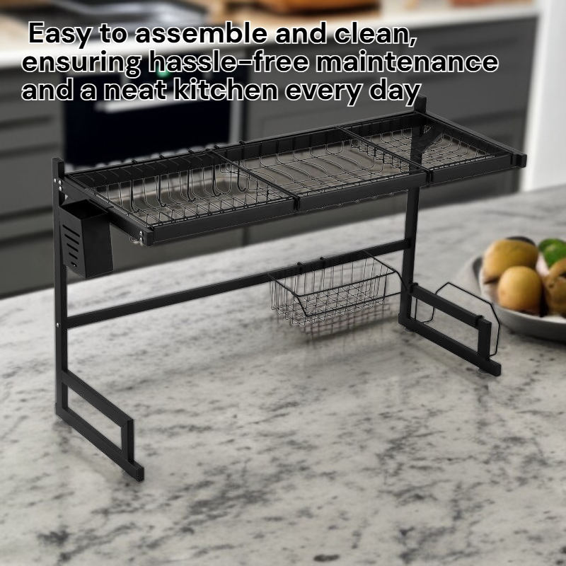 Multi-functional Kitchen Sink Storage Rack Bowl Dish Chopsticks Draining Rack