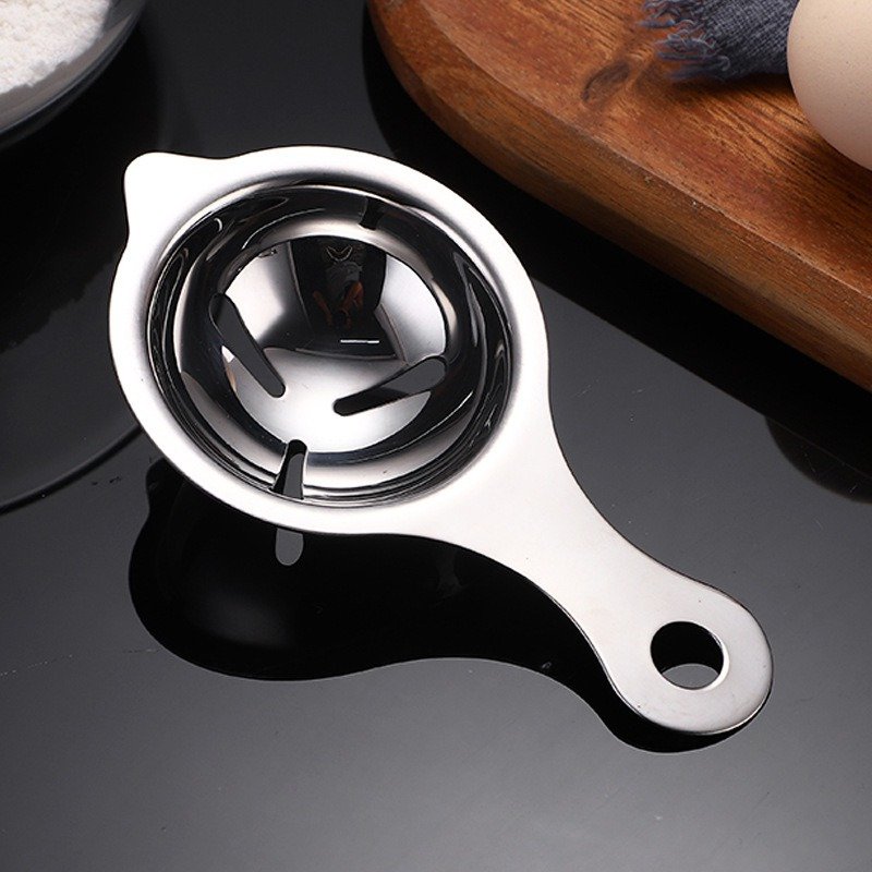 Séparateur de blanc d'œuf en acier inoxydable