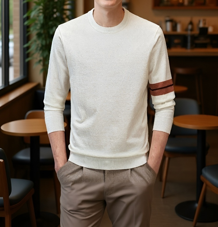 高品質素材のメンズセーター
