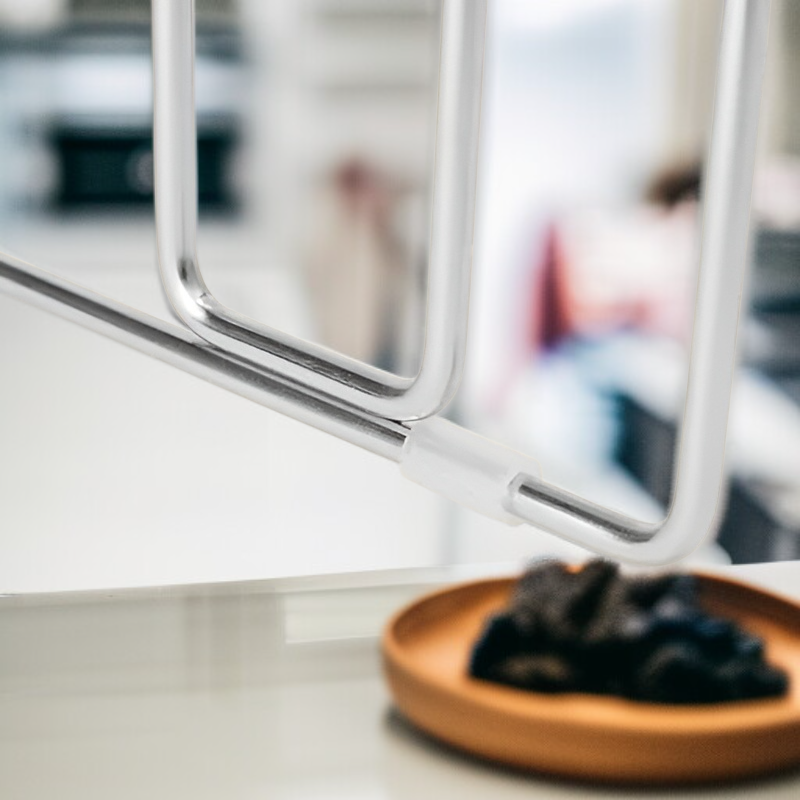 رف تخزين سكاكين متعدد الوظائف من الستانلس ستيل 304 مع حامل عيدان للطعام ورف تقطيع للمطبخ