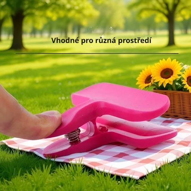 Uzavřený sáček s klipem na potraviny