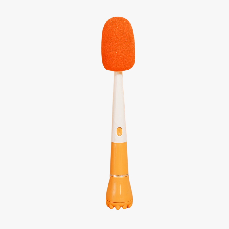 Three-in-One Household Cleaning Brush Long Handle Crevice Cup Brush
