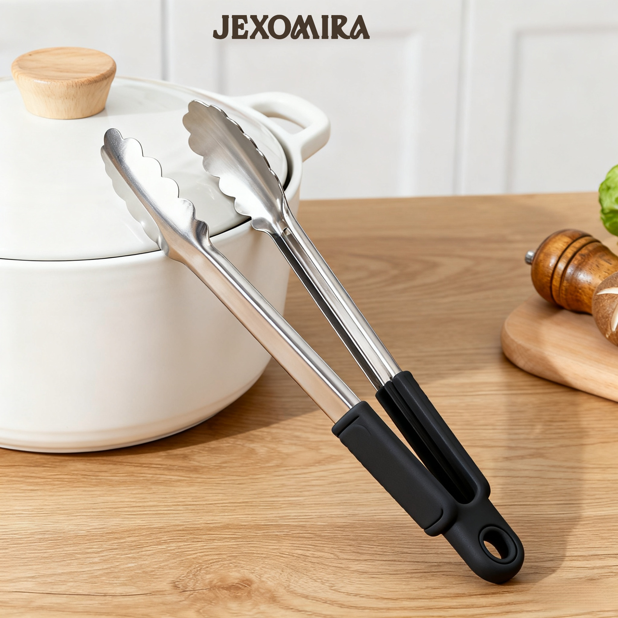 스테인리스 스틸 식품 집게 (10개)