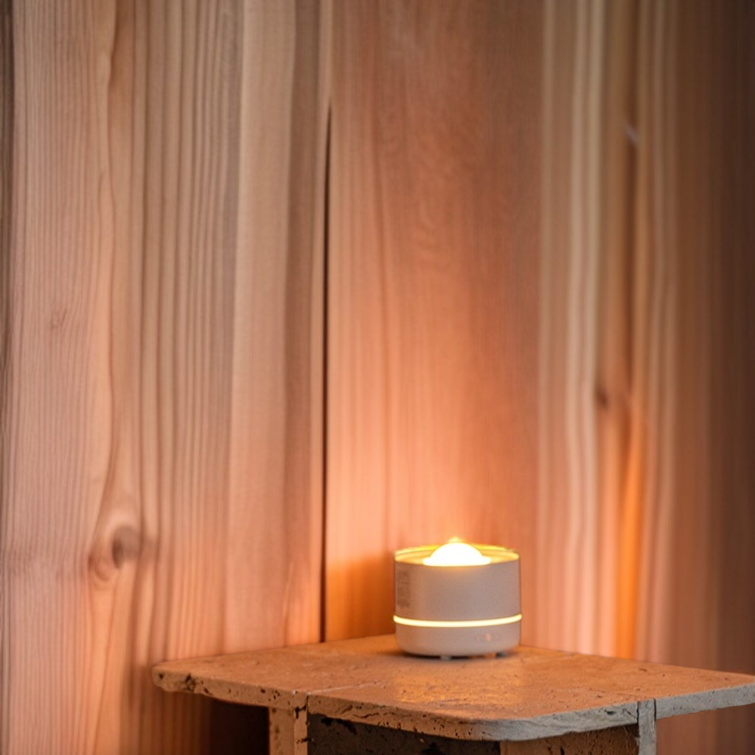 Humidificador de Aromaterapia de Escritorio Giratorio