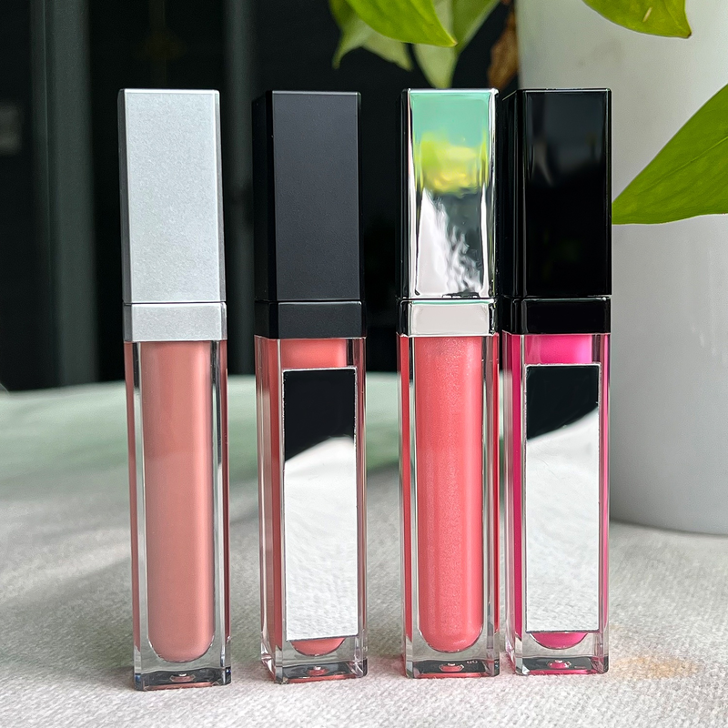 Lápiz labial líquido con brillo