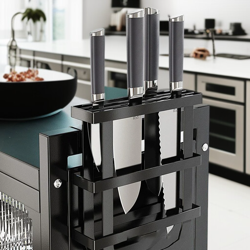 ステンレス製食器乾燥ラック キッチン用多機能収納棚