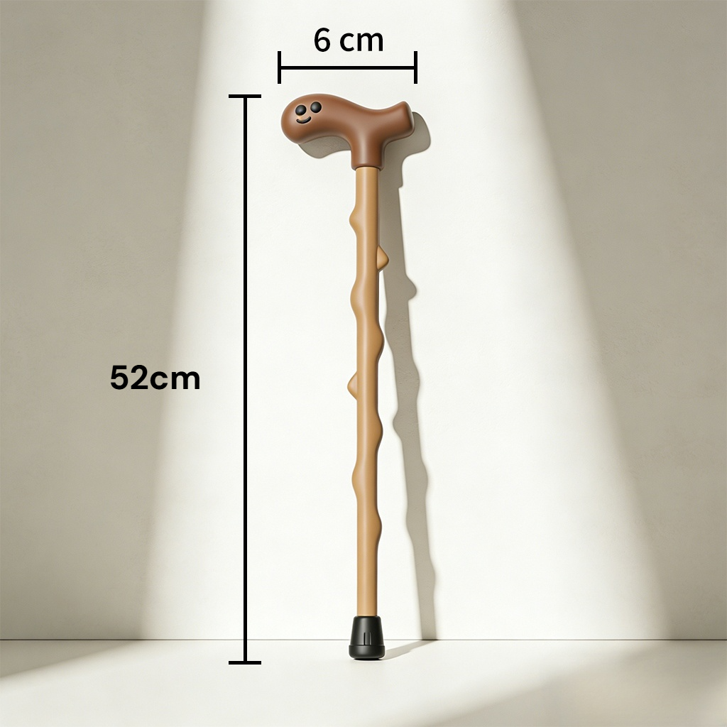 Shock absorbing trekking pole for outdoor adventures