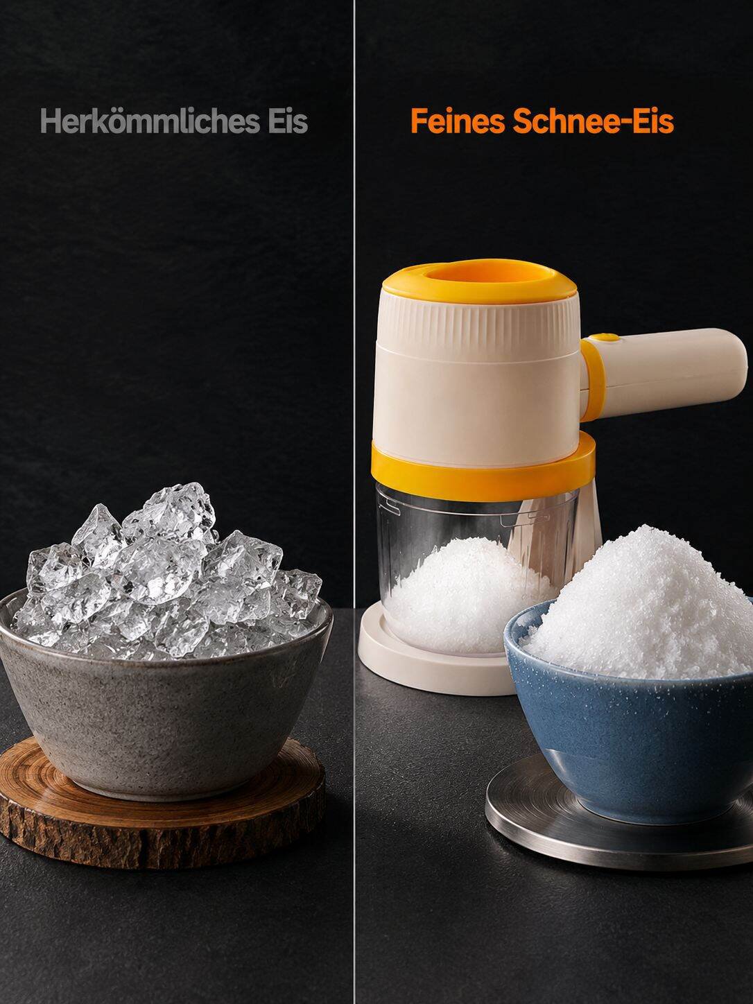 Bedienfeld der elektrischen Eismaschine